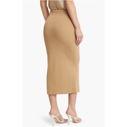 Rib Pencil Skirt,In Stock Size XL