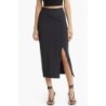 High Waist Midi Skirt，In Stock Size L