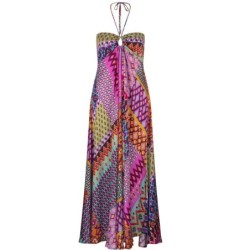 Utopia Trinity Maxi Dress - Utopia Patchwork,SIZE 6