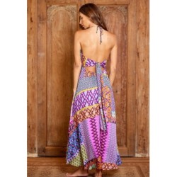 Utopia Trinity Maxi Dress - Utopia Patchwork,SIZE 6