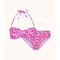 U-Front Bandeau & High Waist Swim Bundle，In Stock Size L