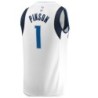 Men's Theo Pinson White Fast Break Player Jersey - Association Edition