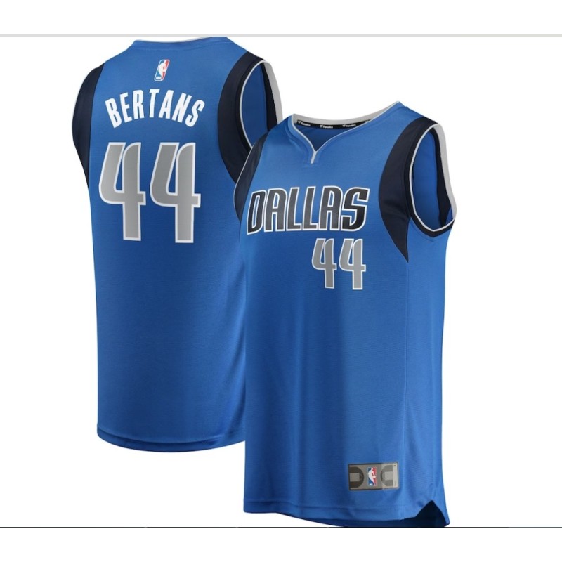 Men's Davis Bertans Royal Fast Break Replica Jersey - Icon Edition