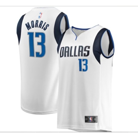 Men's Markieff Morris White Fast Break Player Jersey