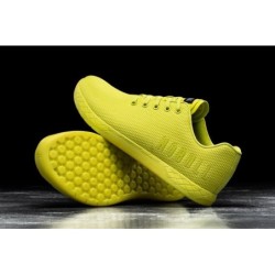 Yellow Women's Nobull Neon Trainers,Size8.5