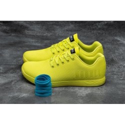 Yellow Women's Nobull Neon Trainers,Size8.5