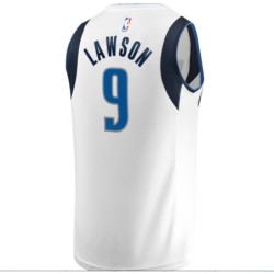 Men's  A.J. Lawson White Fast Break Player Jersey - Association Editio