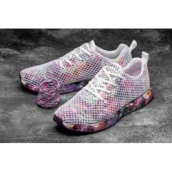 White Women's Nobull Bouquet Mesh Running Shoes,Size7