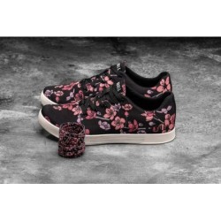 White Pink Women's Nobull Cherry Blossom Canvas Trainers ,Size10