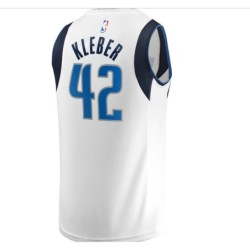 Men's Dallas Mavericks Maxi Branded White Fast Break Player Jersey