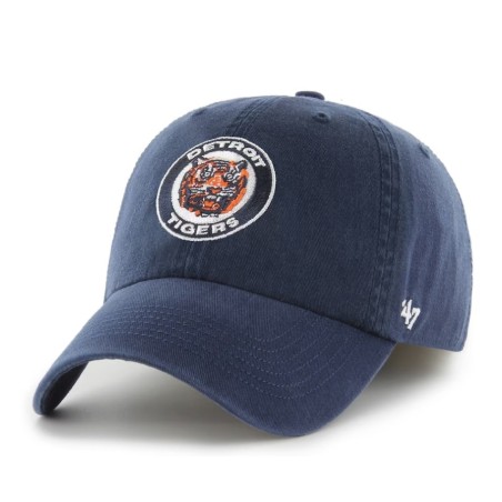 Men's Detroit Tigers '47 Navy Cooperstown Collection Franchise Fitted Hat