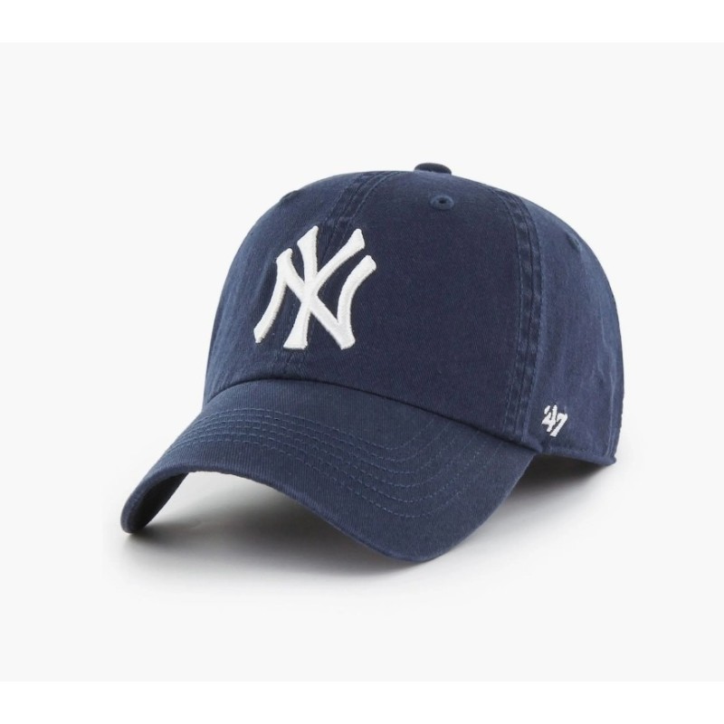 Men's '47 Navy New York Yankees Franchise Logo Fitted Hat