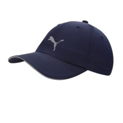 Unisex Blue Solid Baseball Cap