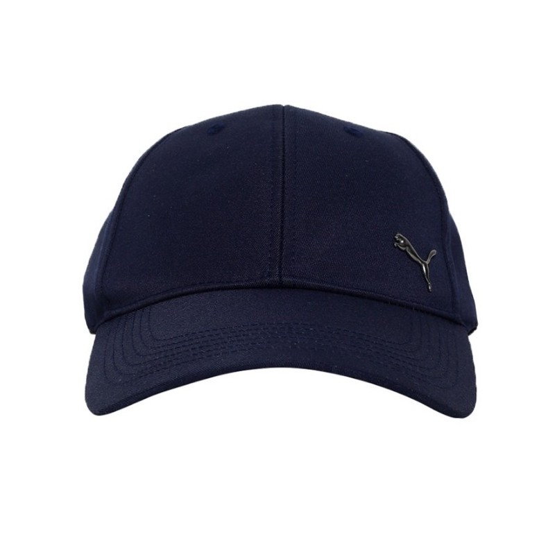 Unisex Navy Blue Solid Baseball Cap