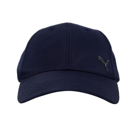 Unisex Navy Blue Solid Baseball Cap