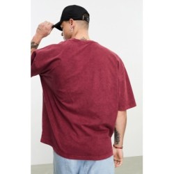 Embroidered Oversize Heavyweight T-Shirt,In Stock Size M