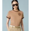 Gucci Embroidered Cotton Knitted T-shirt