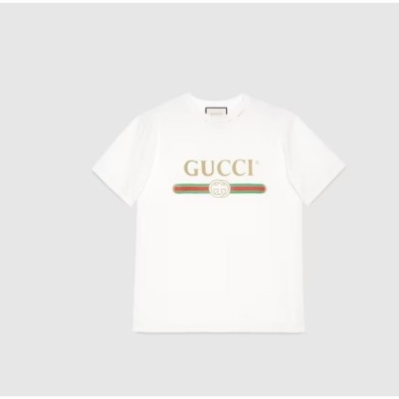 OOVERSIZE T-shirt with GUCCI logo