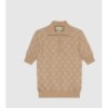 LAM É GG Jacquard Knitted Polo