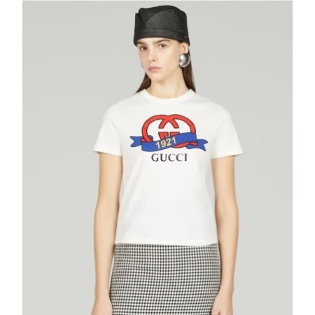 Interlocking G 1921 GUCCI Cotton T-shirt