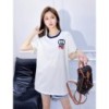 GUCCI
White cotton knitted T-shirt