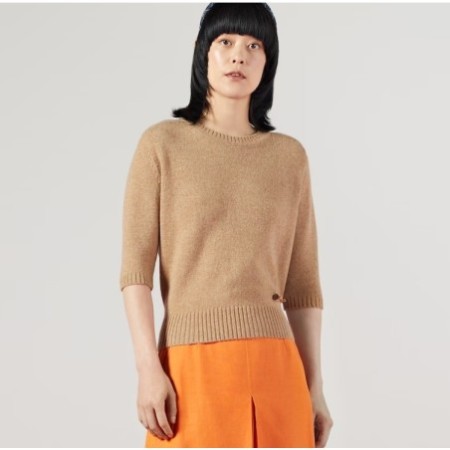 CASHMERE TOP WITH HORSEBIT