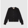 GUCCI wool mohair cashmere cardigan