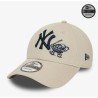 Beige New York Yankees Food Character 9FORTY Adjustable Cap