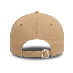 Beige New York Yankees Mini Logo 9TWENTY Adjustable Cap