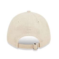 Beige New York Yankees Linen 9FORTY Adjustable Cap