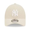 Beige New York Yankees Linen 9FORTY Adjustable Cap