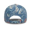 Blue New York Yankees Denim Floral Women 9FORTY Adjustable Cap