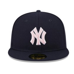 Dark Blue New York Yankees MLB Mother's Day 2024 59FIFTY Fitted Cap