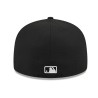 Black New York Yankees Shadow Stitch 59FIFTY Fitted Cap