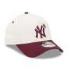 White New York Yankees Paisley Hit 9FORTY A-Frame Cap