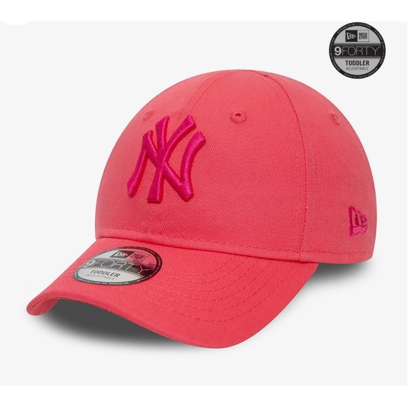 Pink New York Yankees League Essential Toddlers 9FORTY Adjustable Cap