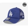 Dark blue LA Dodgers Fairway 9FORTY A-Frame Trucker Cap