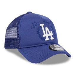 Dark blue LA Dodgers Fairway 9FORTY A-Frame Trucker Cap