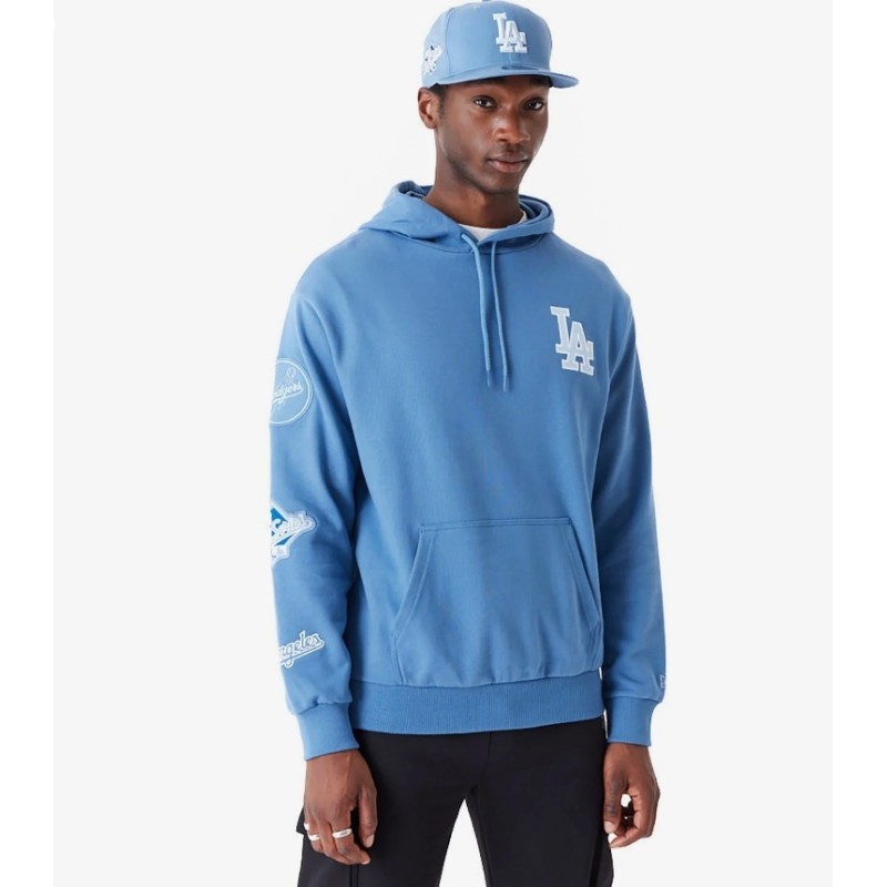 Blue LA Dodgers MLB World Series Oversized Hoodie