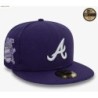 Purple Atlanta Braves MLB Purple Success 59FIFTY Fitted Cap