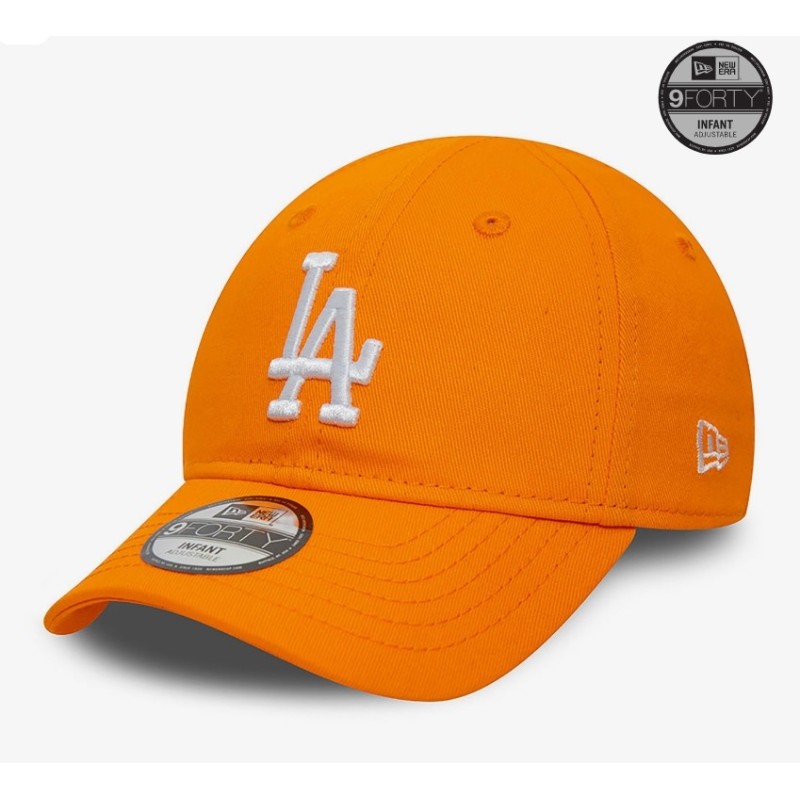 Orange LA Dodgers League Essential Baby 9FORTY Cap