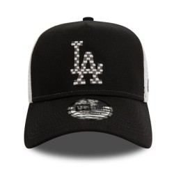 Black LA Dodgers Seasonal Infill A-Frame Trucker Cap