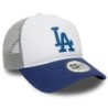 Blue LA Dodgers MLB Logo A-Frame Trucker Cap