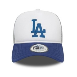 Blue LA Dodgers MLB Logo A-Frame Trucker Cap