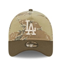 Green LA Dodgers Two-Tone Tiger Camo 9FORTY A-Frame Cap