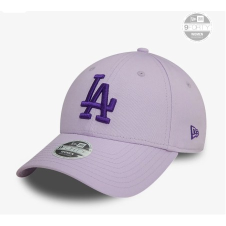 Pastel Purple LA Dodgers Purple Icon Womens 9FORTY Cap