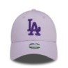 Pastel Purple LA Dodgers Purple Icon Womens 9FORTY Cap