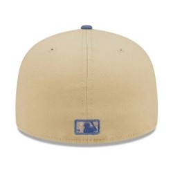 Beige LA Dodgers Team Landscape 59FIFTY Fitted Cap