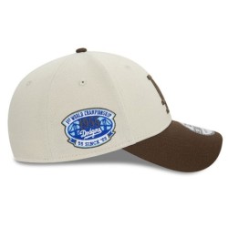 Beige LA Dodgers Neutral World Series 39THIRTY Cap