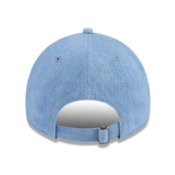 Light Blue LA Dodgers Washed Denim 9TWENTY Adjustable Cap